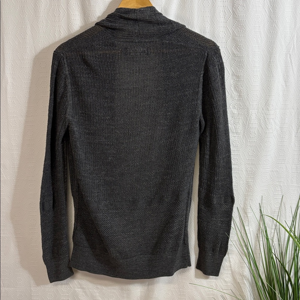 All saints cotton gray cardigan - Picture 5 of 6